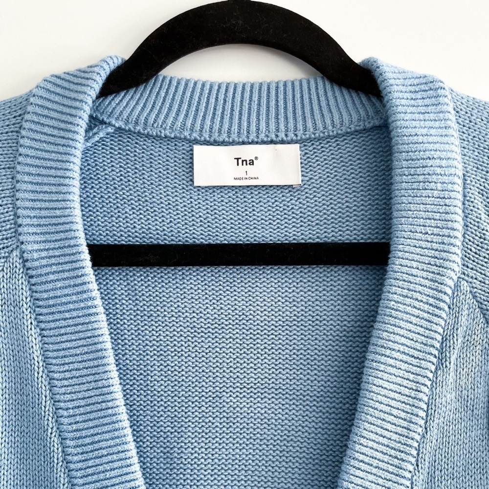 TNA Blue Cardigan - Picture 3 of 11